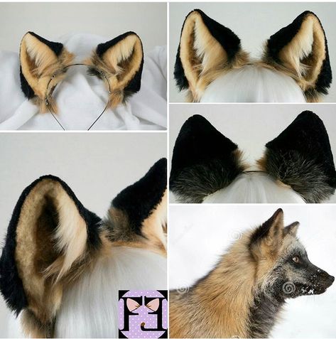 Fox Ears Headband, Wolf Ears And Tail, Cross Fox, Werewolf Costume, Wolf Costume, Wolf Ears, Pet Spaces, Animal Costumes, Fox Ears