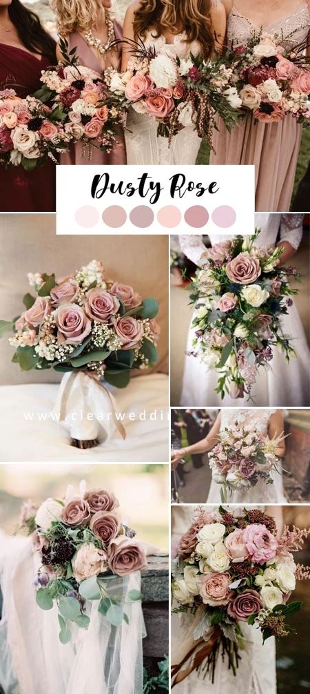 5 Gorgeous Dusty Rose Wedding Color Ideas and Wedding Invitations – Clear Wedding Invites Welding Art Ideas, Dusty Rose Wedding Theme, Dusty Pink Wedding Invitations, Wedding Invitations Clear, Dusty Rose Wedding Colors, Rose Wedding Theme, Wedding Theme Color Schemes, Dusty Pink Weddings, Wedding Color Pallet