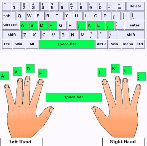 Typing Tutorial, Computer Keyboard Shortcuts, Typing Master, Learn To Type, Computer Shortcut Keys, Computer Lessons, Learn Computer Science, Computer Learning, Typing Skills