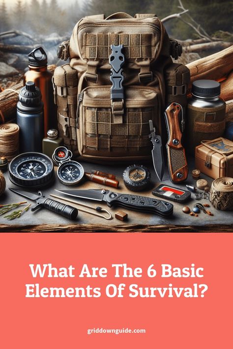 Discover the 6 basic elements of survival and learn how water, food, shelter, fire, first aid, and navigation can help turn a wild adventure into a manageable experience. Basic First Aid, Water Food, Emergency Plan, Fatty Fish, Wild Adventures, Sun And Stars, Fire Safety, First Aid Kit, Survival Skills