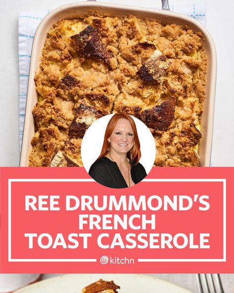 Pioneer Woman's French Toast Casserole Recipe Review | Kitchn Pioneer Woman Baked French Toast, Pioneer Women French Toast Bake, French Toast Casserole Ree Drummond, Pioneer Woman Breakfast Casserole Ree Drummond Christmas Morning, Cinnamon Baked French Toast Ree Drummond, Crunchy French Toast Pioneer Woman, Pioneer Woman Overnight French Toast, Pioneer Woman French Toast Bake, Pantone French Toast Casserole