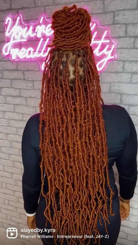 Protective Style Braids, Braiding Hair Colors, Style Braids, Soft Locs, Braided Hairstyles For Black Women Cornrows, Goddess Braids Hairstyles, Ginger Hair Color, Faux Locs Hairstyles, Braids Hairstyles Pictures