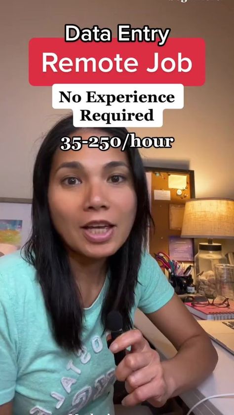 Here’s a remote job for you with no experience required! #sidehustle #remotework #workfromhome | Kat Marie | Kat Marie · Original audio Remote Jobs No Experience, Data Entry Jobs From Home, Easy Online Jobs, Typing Jobs, Jobs From Home, Money Makeover, Data Entry Jobs, Student Jobs, Jobs For Teens