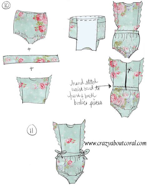 Babygrow Ideas Diy, Romper Tutorial, Diy Romper, Baby Romper Sewing Pattern, Romper Sewing Pattern, Baby Romper Pattern, Baby Clothes Patterns Sewing, Sewing Baby Clothes