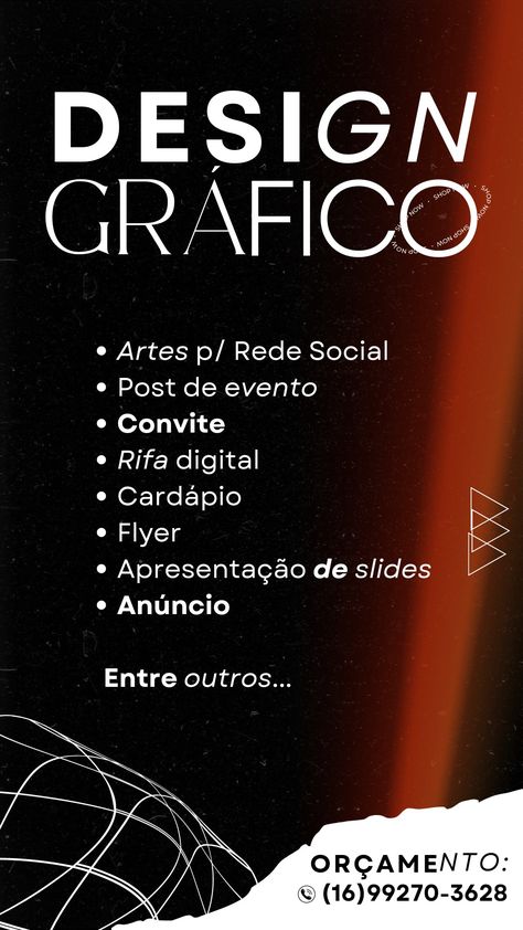 Procurando um designer gráfico? Entre em contato comigo e faça o seu orçamento. Design Grafico Inspiration, Designer Grafico, Victoria Art, Soul Design, Design Grafico, Post Design, Banner Template, Social Media Design, Design Inspo