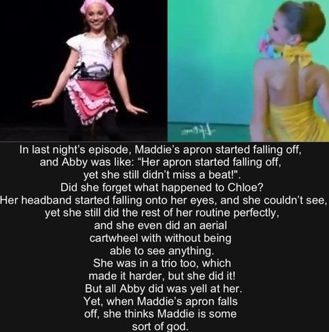 Im so happy Chloe quit. I hope she goes somewhere where they appreciate her because shes an amazing dancer. She deserves better. All the girls deserve better Chloe From Dance Moms, Dance Moms Quotes, Dance Moms Comics, Dance Moms Confessions, Dance Moms Chloe, Dance Moms Memes, Dance Moms Moments, Dance Moms Facts, Moms Funny