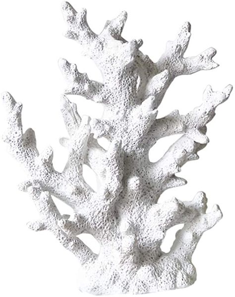 Amazon.com : Artificial Coral Ornament Underwater Sea Plants Decorations Craft Resin Aquarium Plants Coral Fish Tank Decorations - White : Pet Supplies Coral Fish Tank, Coral Aquarium, Coral Reef Aquarium, Artificial Coral, Coral Decor, Aquarium Landscape, Sea Plants, Underwater Sea, Aquarium Ornaments