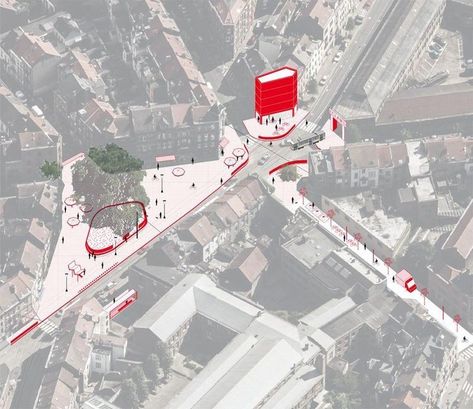 Plan Concept Architecture, Portfolio D'architecture, Collage Architecture, Landscape And Urbanism Architecture, Urban Design Diagram, Urban Design Graphics, Plans Architecture, Architecture Concept Diagram, Architecture Collage