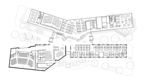 Gallery of Capitol Federal Hall / Gensler - 15 Museum Architecture Design, Academic Design, College Plan, Architecture Pictures, Museum Plan, Hotel Plan, Architecture Concept Diagram, School Plan, Architecture Design Drawing