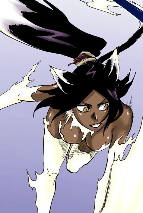 Bleach Yoruichi Manga, Shihouin Yoruichi, Ichigo Kurosaki Wallpaper, Yoruichi Shihouin, Fem Oc, Bleach Anime Art, Bleach Fanart, Bleach Characters, Bleach Art