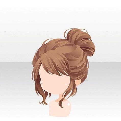 ไม่เป็นไร Kawaii Hair, Chibi Hair, Pelo Anime, Manga Hair, Hair Sketch, Anime Head, Cocoppa Play, Kawaii Chibi, Poses References