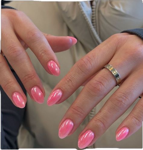 Almond Shape Gel X Nails, Hoco Nails, Teen Nails, Hello Nails, Smink Inspiration, Simple Gel Nails, Summery Nails, Nail Jewelry, Fire Nails