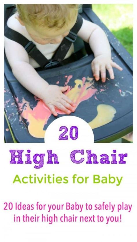 High Chair Activities, Diy Montessori, Baby Sensory Play, Baby Sitting, Baby Play Activities, Egg Box, Baby High Chair, Mia 3, Egg Carton