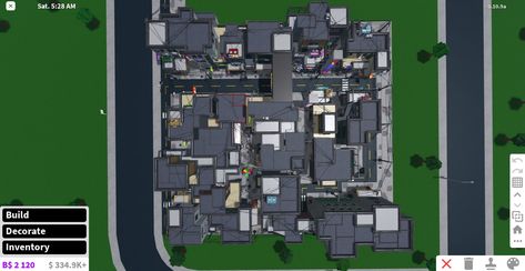 Bloxburg Tokyo City Layout, Bloxburg Tokyo City, Japanese City Layout, Japanese Village Layout, Japanese City Bloxburg, Bloxburg Cyberpunk City, Japanese Town Layout, Bloxburg City Ideas Layout Large Plot, New York Bloxburg City Layout