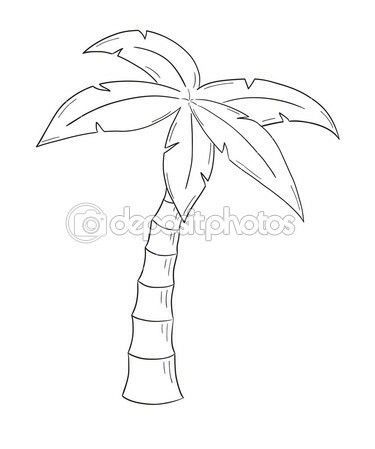 Palm Tree Drawing, Beach Scene Painting, Tattoo Lettering Styles, Tree Drawings Pencil, Disney Phone Wallpaper, Sharpie Art, Drawing Tutorial Easy, Plant Drawing, Drawing Templates