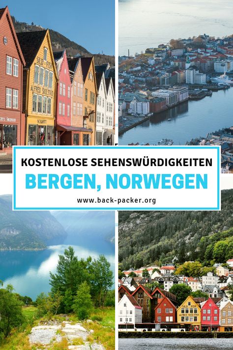 7 kostenlose Sehenswürdigkeiten in Bergen, Norwegen. Norwegen gilt als eines der kostspieligsten Länder Europas. Umso bemerkenswerter ist es, dass unser Author Timo kostenlose Sehenswürdigkeiten in Bergen gefunden hat die euch die ganze Schönheit dieser Region näher bringen – denn Bergen trägt auch den Beinamen „Tor zu den Fjorden“. | Back-packer.org #Reise #Bergen #Norwegen #Europa Traveling Norway, Fjords Norway, Norway Itinerary, Norway Bergen, Norway Vacation, Norway Trip, Fjord Norway, Norway Cruise, Norwegian Fjords