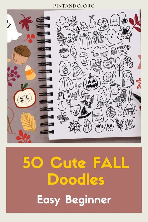 As autumn leaves start to blanket the ground and the cozy scent of pumpkin spice fills the air, it's the perfect time to immerse yourself in the delightful world of fall doodles. In this exciting video tutorial, we're going to unveil 50 adorable fall-themed doodles that are not only easy for beginners but also irresistibly cut Whether you're an aspiring artist looking to enhance your skills or simply seeking a relaxing and enjoyable creative outlet, these fall doodles are sure to spark your... Cute Fall Doodles, Doodle For Beginners, Fall Doodles, Art And Creativity, Colorful World, World Of Art, Aspiring Artist, Drawing Lessons, Simple Doodles