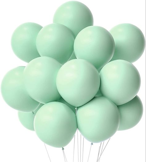 Balloons For Baby Shower, Halloween Christmas Decorations, Pastel Balloons, Purple Balloons, Balloons Birthday, Green Balloon, Pastel Mint, Black Balloons, Blue Balloons