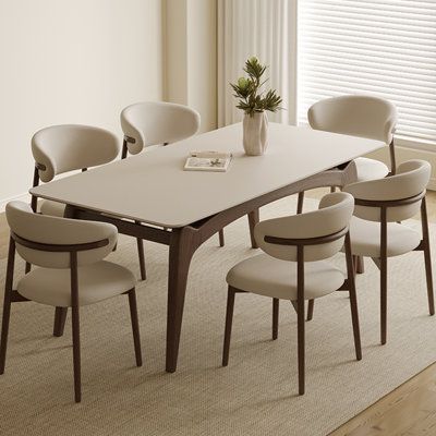 Modern table and chairs