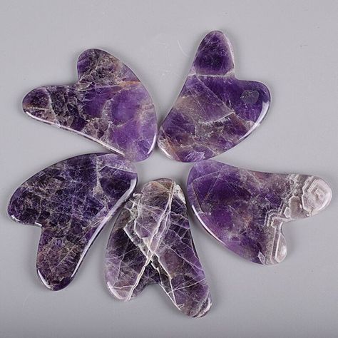 Gua Sha Facial, Natural Facial, Gua Sha, Facial, Amethyst, Handmade Gifts, Unique Jewelry, Trending Outfits, Clothes