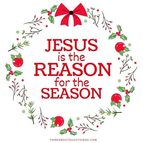 Merry Christmas Images Free Christian, Jesus The Reason For The Season, He Is The Reason For The Season, Happy Birthday Jesus Quotes, Jesus Is The Reason For The Season, Bible Widget, Congregation Gifts, Season Images, Christmas Quotes Jesus