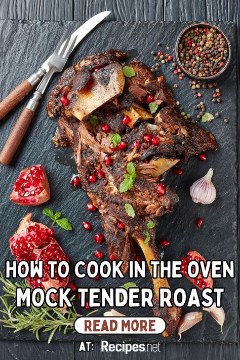 Discover the secret to tender, flavorful meat with our guide on How To Cook A Mock Tender Roast In The Oven! Perfect for those who love hearty oven meals, this recipe highlights the best mock tender roast recipes. Go to Recipes.net and learn how to make a beef roast tender with simple techniques that ensure juicy results. Whether craving easy tender roast beef or exploring new mock roast recipes, this dish is a must-try. Elevate your beef chuck roast recipes and master delicious beef meals! Mock Tender Roast Recipes, Beef Chuck Roast Recipes, Dutch Oven Uses, Beef Roasts, Tender Roast Beef, Roast In The Oven, Oven Meals, Chuck Roast Recipes, Beef Meals