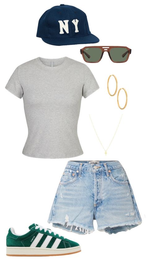 Outfit Country, Outfit Matching, Outfit Layout, Easy Trendy Outfits, Summer Fashion Outfits, Basic Outfits, Lookbook Outfits, Fit Inspo, Cute Casual Outfits