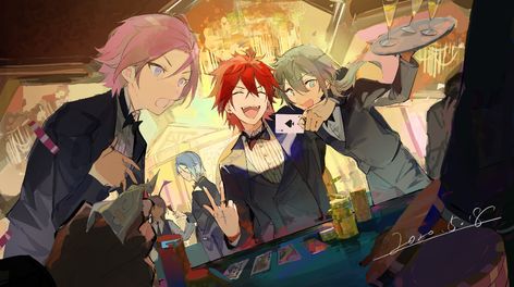 Crazy B, Star Character, Star Art, Ensemble Stars, Music Star, Drawing Reference Poses, Pretty Art, Character Illustration, Anime Fanart