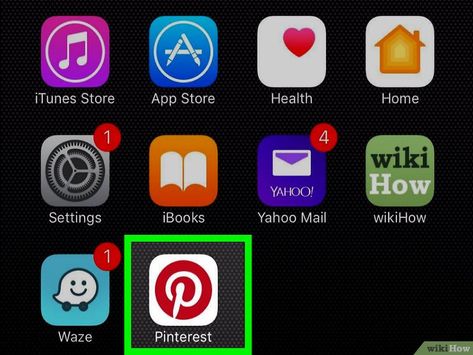 Pinterest App, Home Page, 10 Things, Red, White