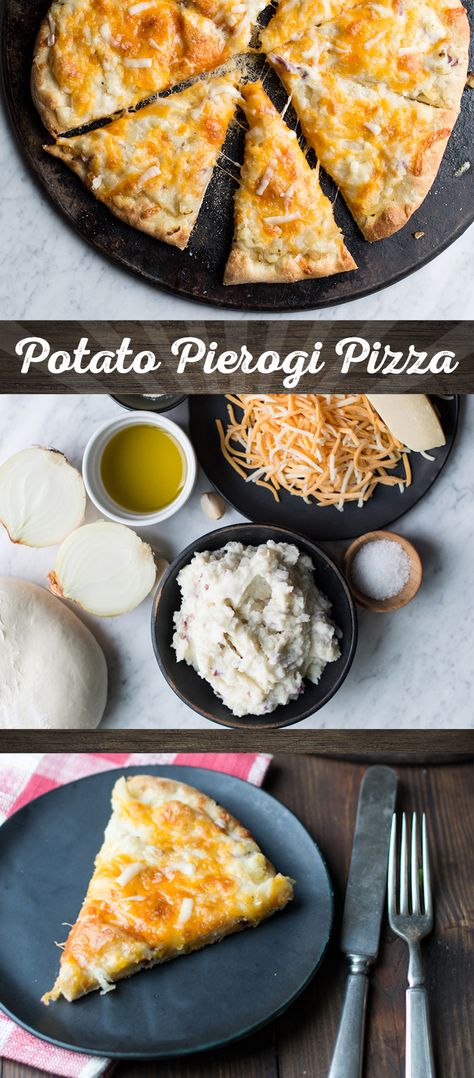 It eats like a pizza but tastes like a pierogi. What's not to love? Pierogi Pizza, Potato Pierogi, Types Of Potatoes, A Pizza, The Favorite, Pizza Crust, Pizza Recipes, Potato Recipes, Good Eats