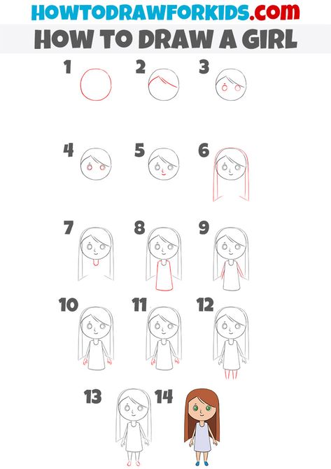 How To Draw A Simple Character, Simple People Drawings, How To Draw People Step By Step, Easy Halloween Drawings, Easy Pictures To Draw, Pencil Sketches Easy, Girl Drawing Easy, Easy Animal Drawings, Pencil Drawings For Beginners