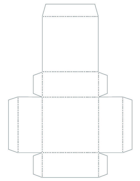 scrapbook paper gift box template Box Templates Printable Free, Cube Template, Box Template Printable, Diy Scrapbook Paper, Paper Box Template, Printable Box, Packaging Template, Folded Paper, Gift Box Template