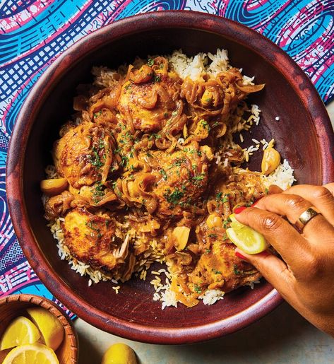 Senegal’s Bright, Sumptuous Braise — Cook's Illustrated Yassa Chicken, Chicken Yassa, African Foods, Cooking App, America's Test Kitchen Recipes, Braised Chicken, Caramelized Onion, Kitchen Recipe, America's Test Kitchen