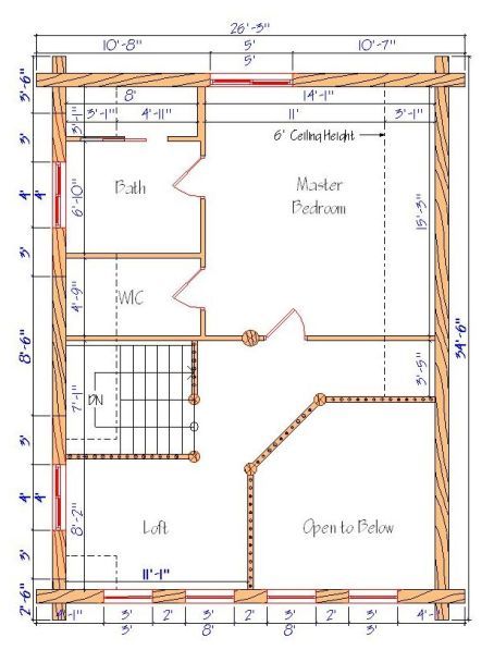 24x32 Cabin, Loft Plans, Home Map Design, Lofted Barn Cabin, Barn Style Shed, Cabin Plans With Loft, Small Cottage House Plans, House Plan With Loft, Build Your Own Shed