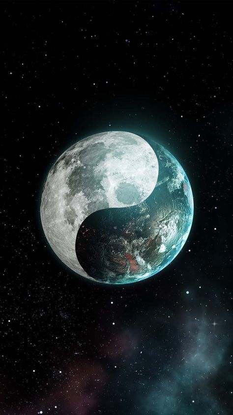 Earth Moon Yin Yang IPhone Wallpaper HD - IPhone Wallpapers : iPhone Wallpapers Yin And Yang Wallpaper, Ying Yang Wallpaper, Moon Yin Yang, Iphone Wallpaper Hd, Yin And Yang, Wallpapers Iphone, Ying Yang, Iphone Wallpapers, Yin Yang