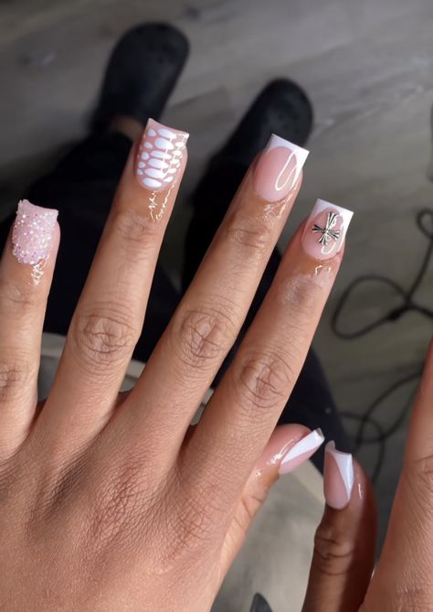 Acrylic Toe Nails, Hard Nails, Colored Acrylic Nails, Girly Acrylic Nails, French Tip Acrylic Nails, Work Nails, French Acrylic Nails, Short Square Acrylic Nails, Long Acrylic Nails Coffin