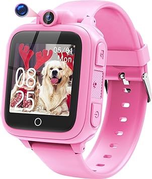 Amazon.com: Awatty Smart Watch for Kids Gift for Girls Toys Age 4-8 Birthday for Girls Kids Watch for 3 4 5 6 7 8 9 10 11 12 Year Old Girls(Pink) : Toys & Games Cool Toys For Kids, Funny Puzzles, Game Camera, Christmas Presents For Girls, Game Watch, Kids Watch, Kids Camera, Girls Toys, Kids Game