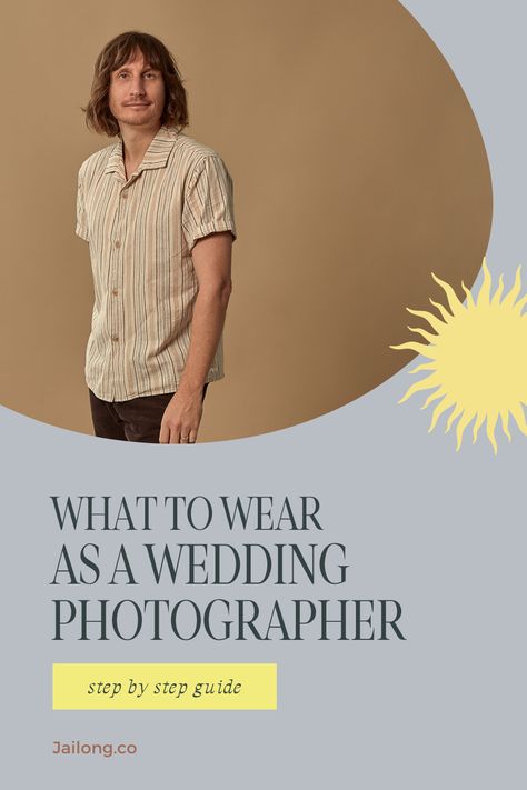 What to Wear As a Wedding Photographer Wedding Photographer Outfit Ideas, Wedding Photographer Outfit What To Wear, Photographer Outfit Wedding, Wedding Photographer Attire, Outfit Ideas For Wedding, Wedding Photographer Outfit, Tan Jumpsuit, Photographer Outfit, Casual Beach Wedding