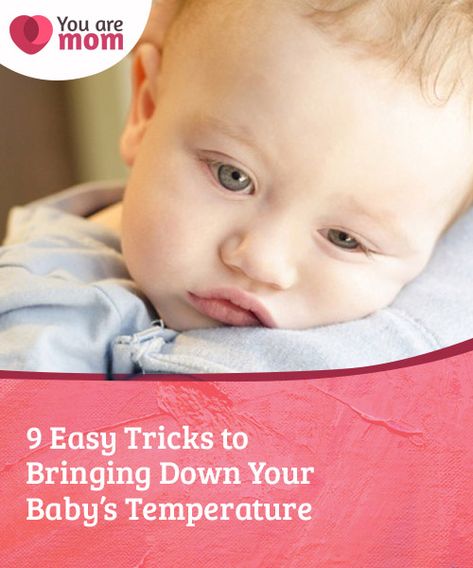 9 Easy Tricks to Bringing Down Your Baby's Temperature   Mommies, don't think twice about bringing down your baby's #temperature if they have a fever. A high fever can be very #dangerous for small #children.  #Health Infant Fever Remedies, Chest Infection Remedies, Natural Fever Reducer, Break A Fever, Toddler Fever, Home Remedies For Fever, Natural Remedies For Fever, Fever Temperature, 7 Month Baby