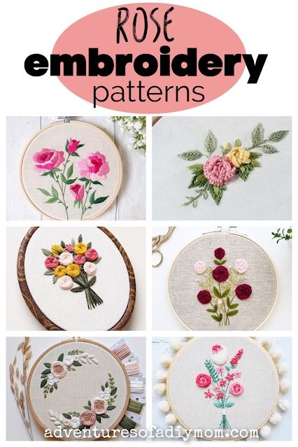 Stitch up a beautiful rose embroidery project. With over 25 project ideas to choose from, there is sure to be one (or several) projects you just can't wait to make. Potato Rolls Recipe, Hand Embroidery Ideas, Rose Embroidery Pattern, Potato Rolls, Diy Mom, White And Pink Roses, Christmas Embroidery Patterns, Homemade Dinner Rolls, Rose Tutorial