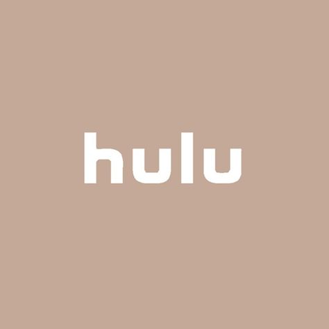 Beige Hulu Icon, Tan Icons For Apps, Hulu Icon Aesthetic, Hulu App Icon Aesthetic, Hulu Icon, Hulu App Icon, Beige Homescreen, Fall Ios, Widget Covers