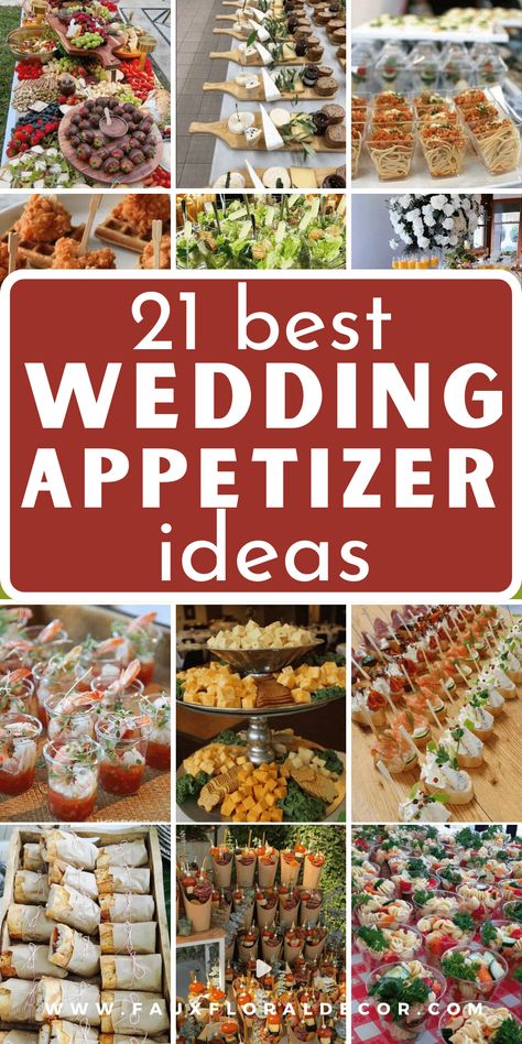 21 Easy Delicious Finger Foods For Weddings Everyone Loves Wedding Appetizer Ideas Cheap, Wedding Reception Food Appetizers, Reception Finger Foods, Finger Food Wedding Reception, Cheap Wedding Food, Wedding Reception Appetizers, Reception Appetizers, Wedding Cocktail Hour Food, Wedding Hors D'oeuvres