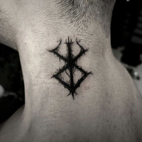 Brand of Sacrifice Thank you @i.yanislav for the trust for your first tattoo🙏🙏🖤 . . . #tattoo #tattoos #darktattoo #darkart #blacktattoo #blacktattooart #blackwork #blackworktattoo #sofiatattoo #bulgariatattoo #bulgariantattooartist #sofiatattooink #berserk #berserktattoo #brandofsacrifice #brandofsacrificetattoo #guts #gutstattoo #berserkmanga #berserkanime #firsttattoo #tattooist #tattooed #tattooartist #blackworkers #blackworkershero #inklife #inked #horrorart #tattoosofia Brand Of Sacrifice Tattoo, Guts Tattoo, Sacrifice Tattoo, Sinner Tattoo, Curse Mark Tattoo, Berserk Tattoo, Brand Of Sacrifice, Mark Tattoo, Dark Tattoo