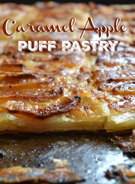 Apple Tart Puff Pastry, Apple Recipes With Puff Pastry, Apple Dapple, Rustic Apple Tart, Puff Pastry Recipes Dessert, Easy Pastry Recipes, Pastries Recipes Dessert, Apple Pastry, Kid Foods