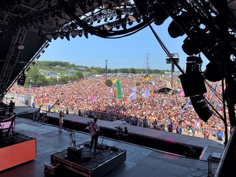 Pyramid Stage, Stage Crew, Mental Health First Aid, Prize Draw, Stage Manager, Fundraising Campaign, Glastonbury Festival, Raising Money, Sound Engineer