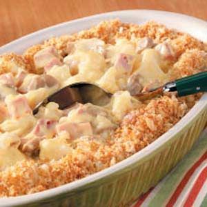 Ham Casserole Recipes, Ham Casserole, Veggie Casserole, Cauliflower Casserole, Leftover Ham, Ham Recipes, Casserole Recipe, Main Meals, I Love Food