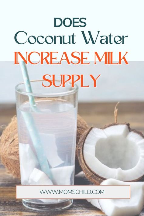 Coconut Water Lactation Drinks, Boost Milk Supply, Milk Smoothie, Natural Hydration, Increase Milk Supply, Milk Supply, Coconut Water, The Science, Coconut