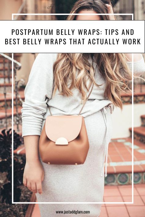 https://www.justaddglam.com/postpartum-belly-wraps/ Postpartum Belly Binding, How To Support Post Partum Moms, Belly Binding Postpartum, Best Postpartum Belly Wrap, Postpartum Wrap, Postpartum Belly Wrap, Belly Wraps, Postpartum Belly Band, Belly Binding