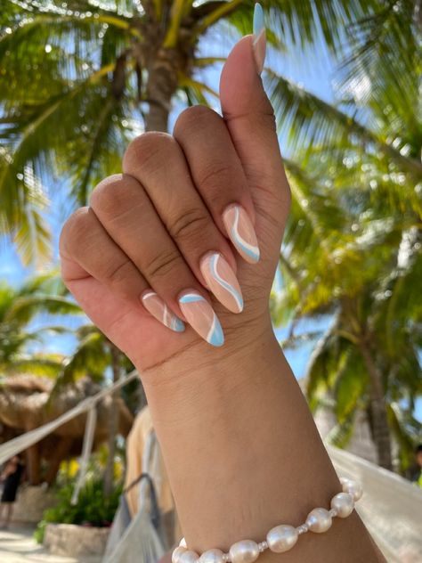 Tulum Nails, Ocean Vacation, Vacation Nails, Beauty Nails, Tulum, Nails, Beauty