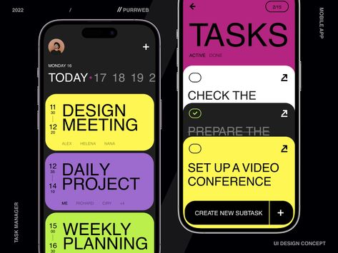 Futuristic App Design, Community Ui, Todo App, App Design Trends, Brand Language, To Do App, Design Sites, Task Tracker, Group Discussion